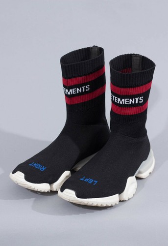 vetements x reebok sock sneakers