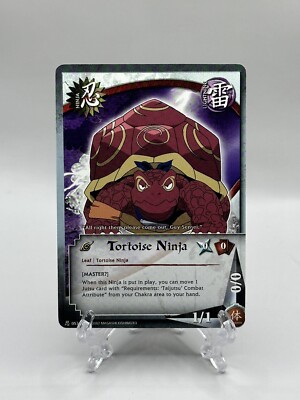  Naruto CCG-Tortoise Ninja-N-053-Unlimited-Common-Coils Of The Snake-M/NM! 