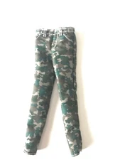 Creatable World Doll Fashions Clothes Green Camouflage Pants