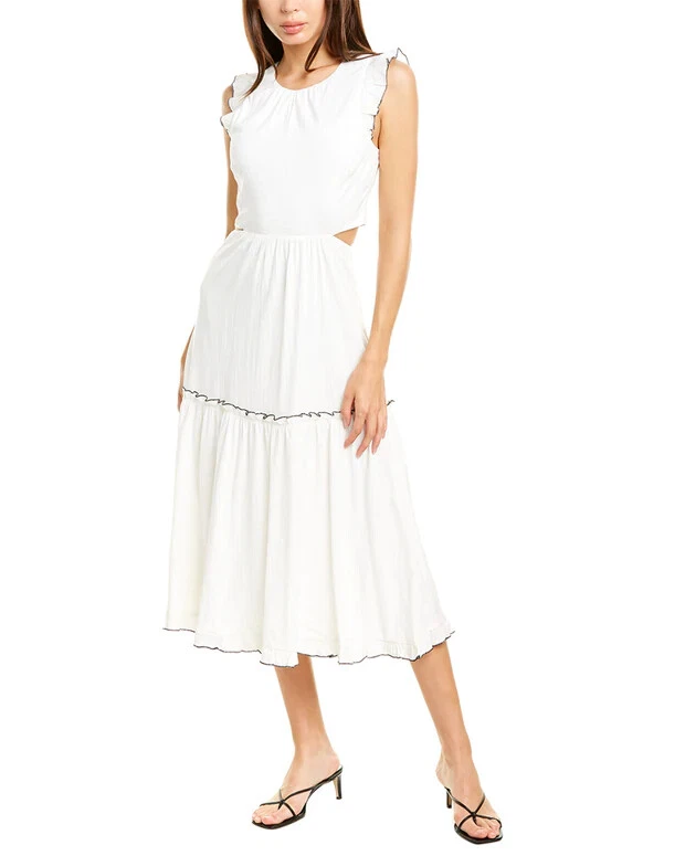 knee length dresses for ladies Jan Floral Chiffon Wrap Midi Dress – Gina Bacconi