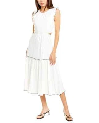 sachin and babi light blue dress Ali & Jay For The Gram Chiffon Midi Dress - Multi main image 1