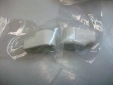 2 NEW CERAMIC PLATE CAPS FOR 807 / 6146 TYPE TUBES.