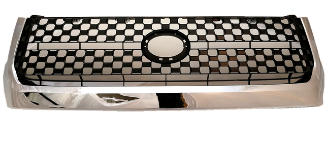 Fits 2018-2020 Toyota Tundra W/ Front Sensor TSS Stainless Chrome