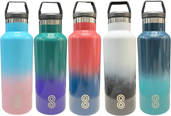 SINT 17 Oz Leak-Proof Stainless Steel Water Bottle Double-Walled Insulated 500ml