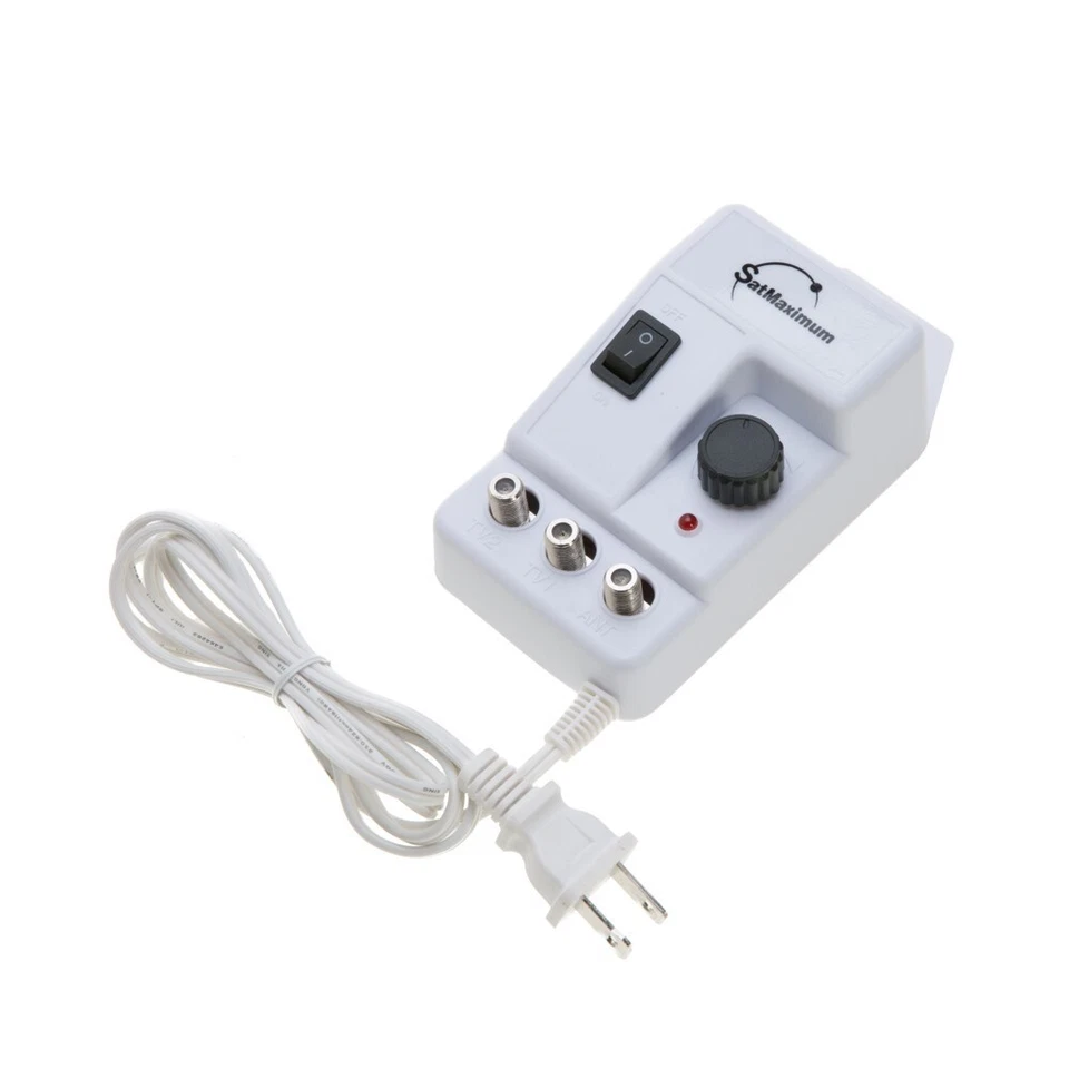 Indoor TV Antenna Amplifier 36dB High Gain Signal Booster AMP Range Extender - Image 4 of 4