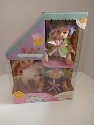 Growing Up With LITTLE DARLINGS So Much  Love 3 Babies Playset  T2