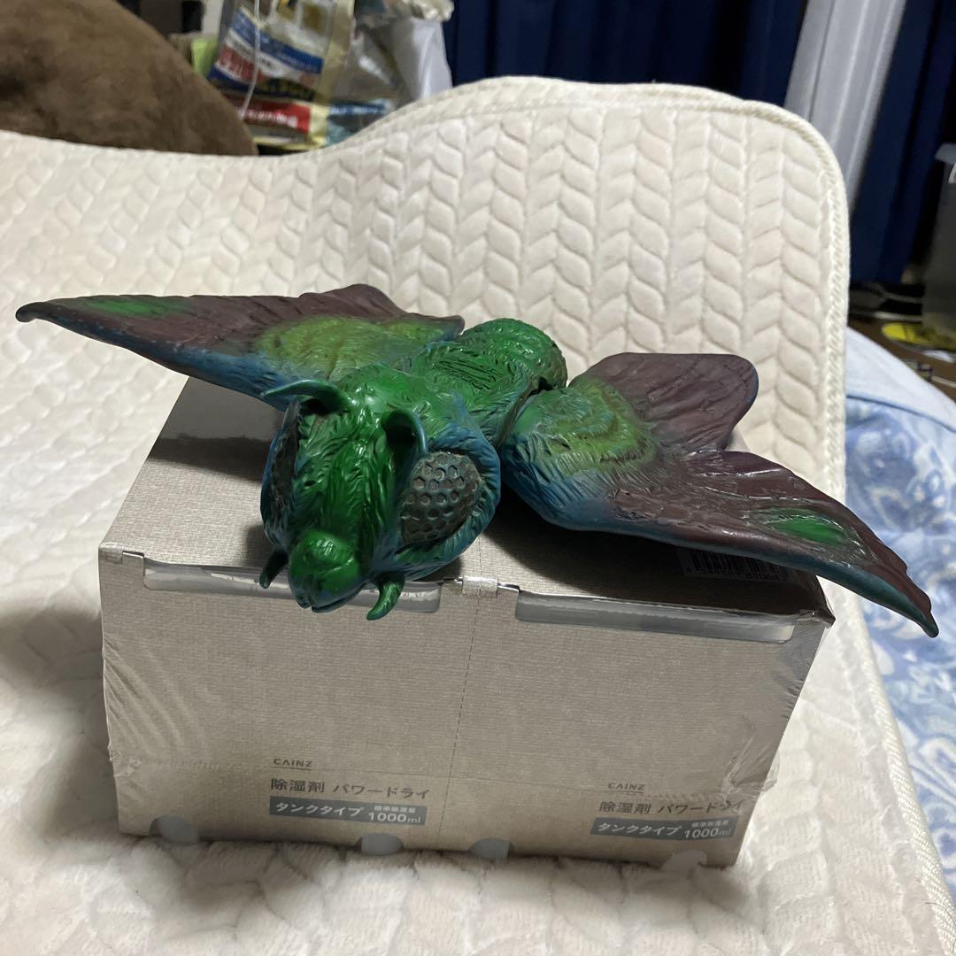 Bullmark Mothra Soft Vinyl Vintage Figure Retro Vintage Toho Movies 8.6×11.8”