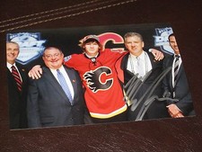 MARK JANKOWSKI AUTOGRAPHED CALGARY FLAMES 4X6 PHOTO # 2