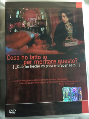 Cosa ho fatto io per meritare questo DVD sigillato Pedro Almodovar