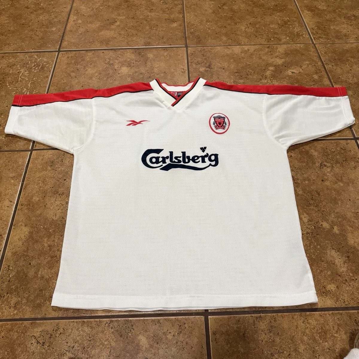 25+ Reebok Liverpool White International Club Soccer Fan Apparel