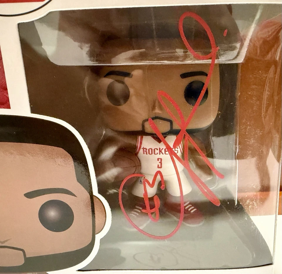 克里斯·保罗签名 Funko 公仔 35 休斯顿火箭队正品亲笔签名 带全息真品证明 — 第 3/4 张图片