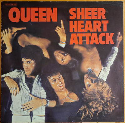 Queen Sheer Heart Attack Vinyl LP - Virgin EMI Records