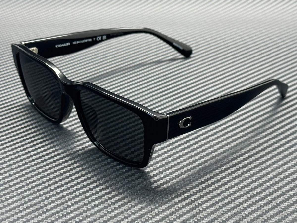 Coach Black Plastic Frame Sunglasses for Men for sale | eBay