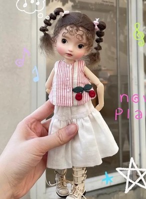 Full Set BJD Doll 1/6 K2 with Face Makeup Wig Hair Clothes Boots Girl Women Gift