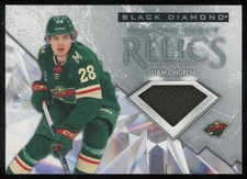 2024-25 Upper Deck Black Diamond Debut Relics Jersey Liam Ohgren #DD-LO
