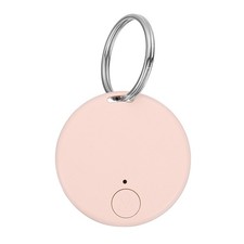 Bluetooth Tracker for IOS GPS Tracker Pink Round