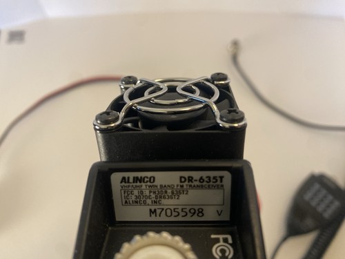 Alinco DR-635T Mobile Radio Transceiver w/ EMS-57 Microphone Twin Band UHF/VHF! - Picture 9 of 13