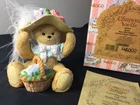 VINTAGE 1994 Limited Edition Enesco Chapeau Noelle "susie" Bear #1313 NIB