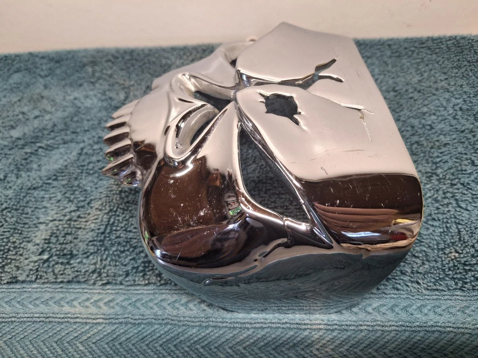 Kuryakyn Chrome Zombie SKULL Rear Taillight Cover FITS HARLEY-DAVIDSON - Image 4 of 4