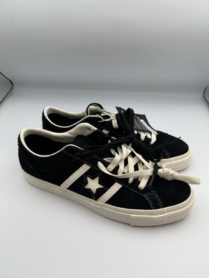 Converse One Star Academy Suede Black/White Men's Size 9.5 New