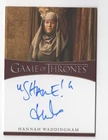 Hannah Waddingham as Unella GAME OF THRONES Season 8 Inscription Autograph Card