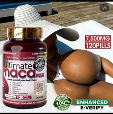 Ultimate Maca  natural sexy curves!! 120/bottle, 4 months 💯 satisfaction!