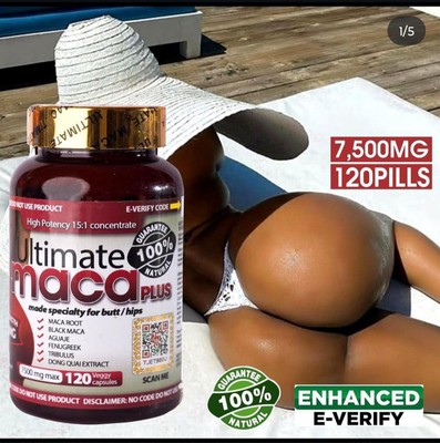 Ultimate Maca  natural sexy curves!! 120/bottle, 4 months   satisfaction!