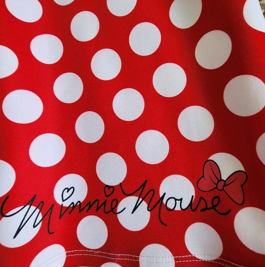 MINNIE MOUSE DISNEY Women's Sz XS COSTUME ANY TIME DRESS