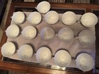 Set Of 16 Wentworth China Eterna Shape Silver Wheat #7514 Flat Cup — photo 2
