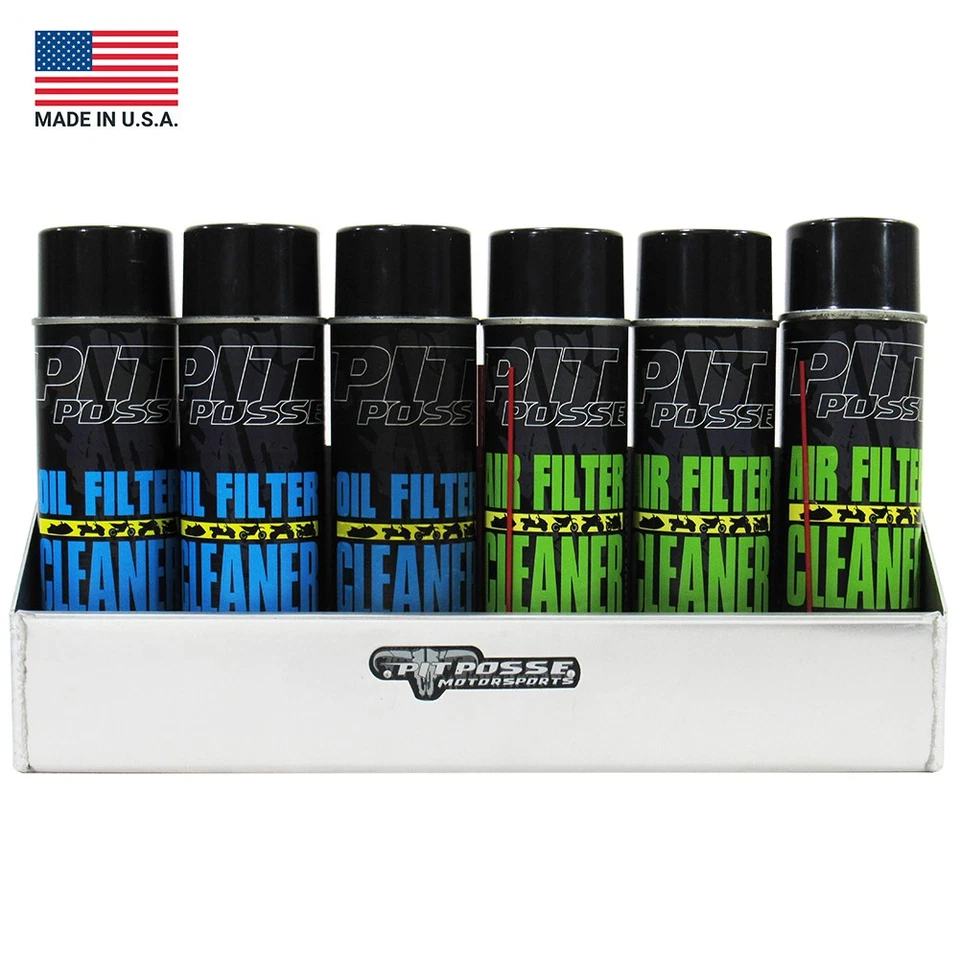 Pit Posse Aluminio 6 Latas de Aerosol Almacenamiento Estante Organizador Estante Garaje Remolque EE. UU. Foto 2 de 4