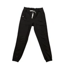 Figs Joggers Womens MT Medium Tall Black Pockets Drawcord Zamora Scrub Pants