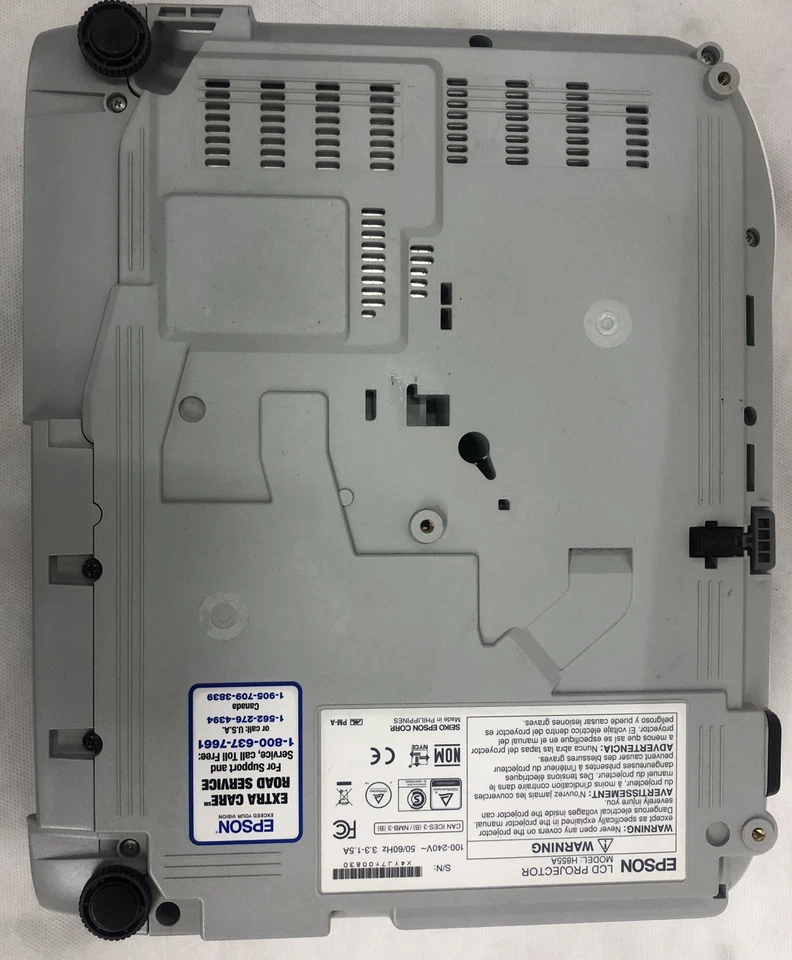 Epson PowerLite X39 XGA 3 LCD Projector-READ DESC!!!! - Image 2 of 4