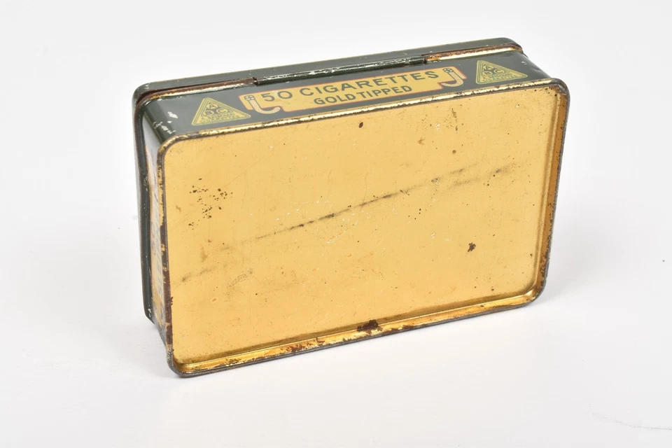 A. Batschari Sleipner - Zigarettendose - Blechdose - 50 Gold Tipped - Vintage - Bild 3 von 4