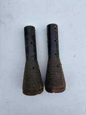 Industrial Textile Beehive Bobbin Spool Vintage Wooden