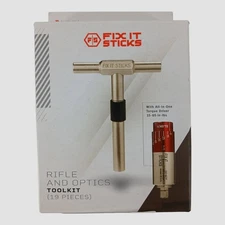 Fix it Sticks Rifle and Optics Toolkit All in One Torque Driver Kit 19 Pieces