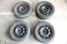 4x VW Golf 4 Bora 195/65 R15 91T Winterreifen M+S Reifen 6jx15H2 ET38 ca. 4-5mm