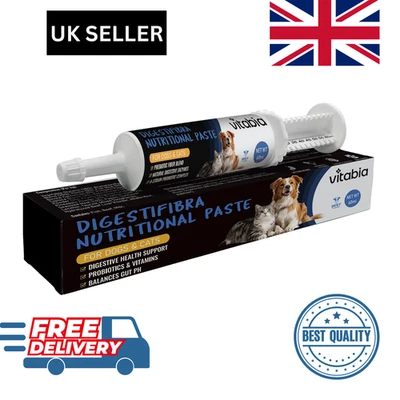 VITABIA Probiotic Paste for Dogs & Cats | Anal Gland, Gut Health & Digestion Aid (60 ML)