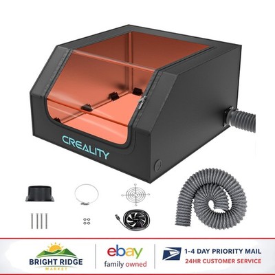 Portable Laser Engraver Cover with Large Viewing Window and Ventilation System