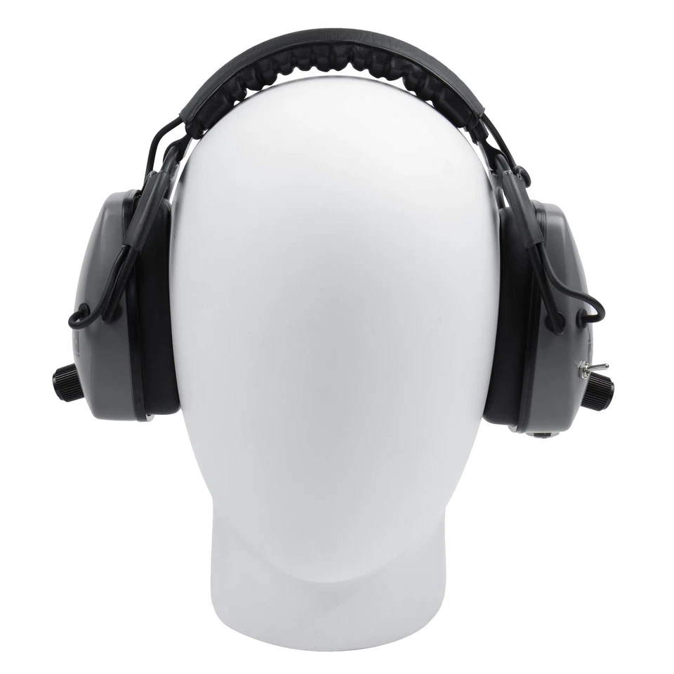 DetectorPro Gray Ghost NDT Platinum Series Headphones with 1/4 Angle Connector - Image 2 of 4