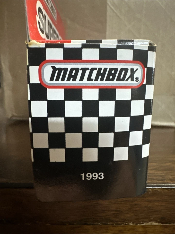 Matchbox Super Stars Diecast 1/64 NASCAR #8 Baby Ruth Jeff Burton Ford 1993 L/E  Foto 3 de 4