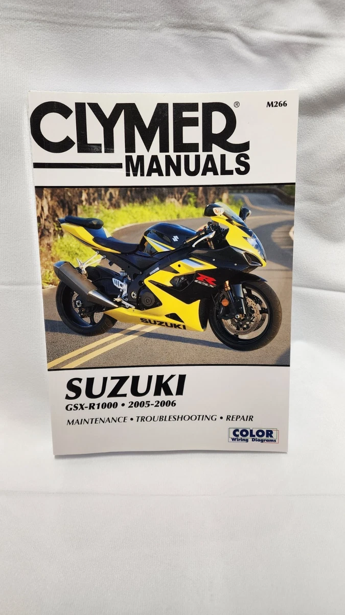 25+ GSXR1000 Motorcycle Repair Manuals & Literature for sale