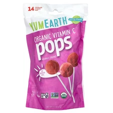 Organic Vitamin C Pops, Assorted, 14 Pops, 3.1 oz (87 g)
