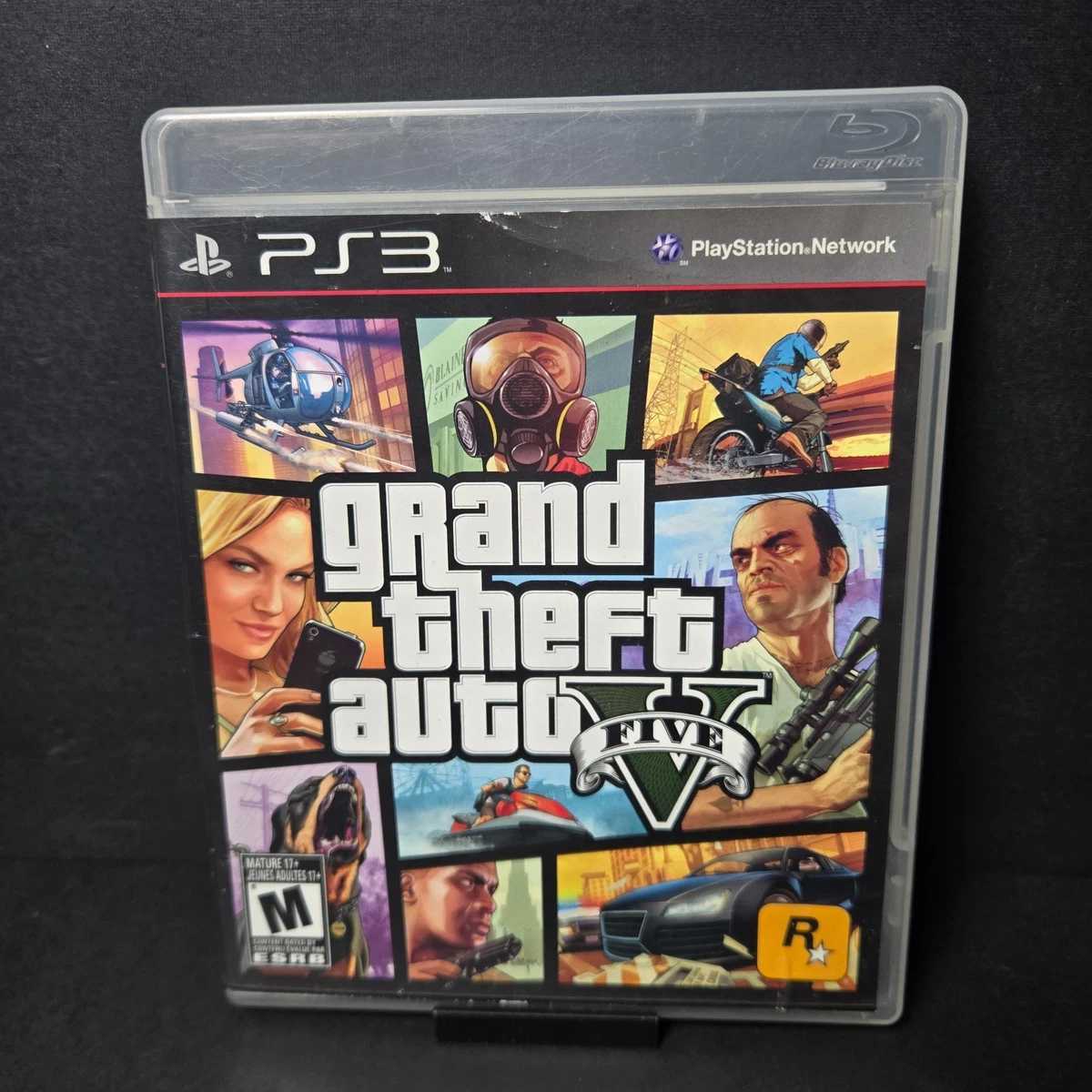 Grand Theft Auto V Sony PlayStation 3 Shooter Video Games for sale