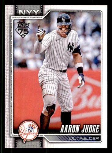 2026 Topps #1 Aaron Judge New York Yankees