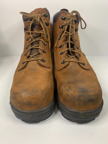 Red Wing 3246 Mens Brown Metal Free Oil/Slip Resistant S3 Safety Boots Size 12 - Picture 6 of 9