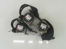 11 BMW 328i Rear Seat Belt Seatbelt Black75 617531500A 606094800D OEM Back