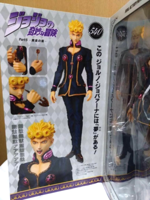 Medicom Toy Real Action Heroes RAH JoJo's Bizarre Adventure Giorno