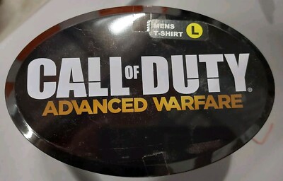 *NIB* 2014 BIOWORLD Call of Duty Advanced Warfare Tee - Large, Collector's Tin