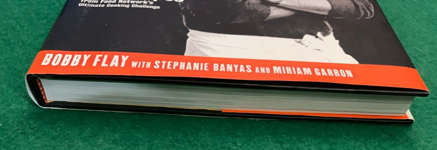 Bobby Flay's Throwdown! by Bobby Flay SIGNED 1st/1st HC DJ - 2010 - Cookbook