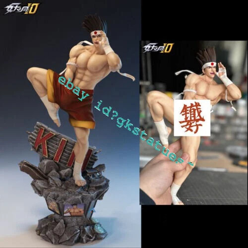 Freakishly muscular life-size statues of Grappler Baki anime/manga